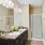 Dual vanity bathroom in two-bedroom floorplan
